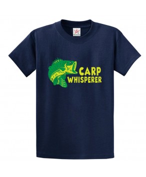 Carp Whisperer Classic Unisex Kids and Adults T-Shirt 
